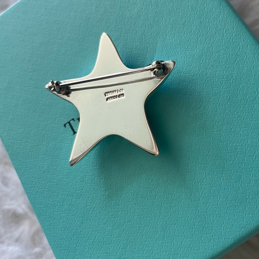 Tiffany and Co. Star Brooch Pin - Picture 10 of 11
